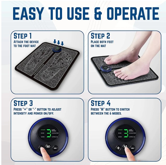 EMS foot massage cushion